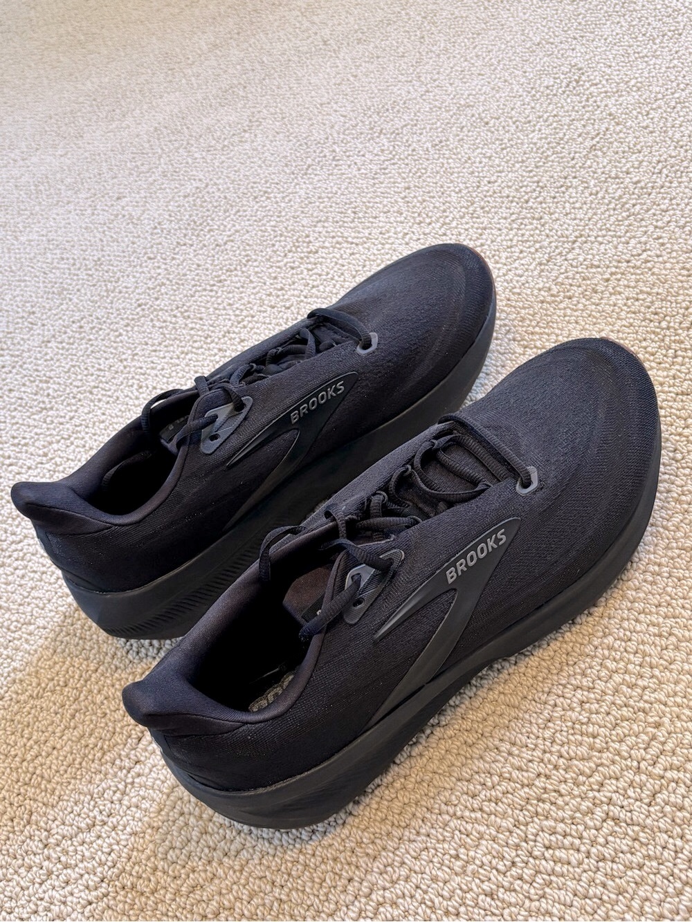 New Brooks Revel 9 Black Running Shoes - Lightweight Cushioning
